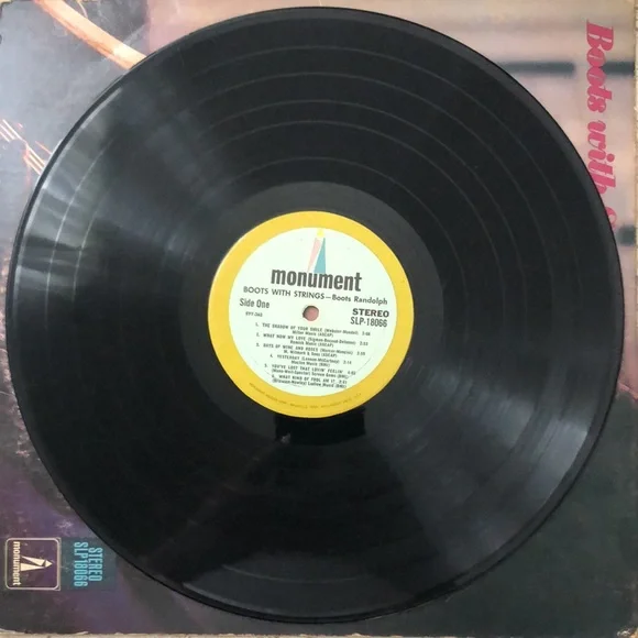 Boots Randolph Boots With Strings Vinyl Lp '66 - Picture 6 of 9